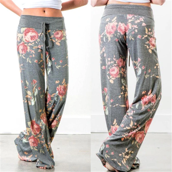 Beautiful and Fancy Printed Women′s Long Pants/Trousers