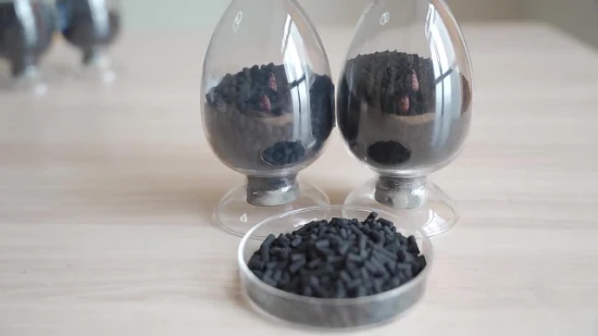 Chine Prix en vrac de charbon actif en colonne de cylindre de granulés granulaires à base de charbon pour la filtration de l'air
